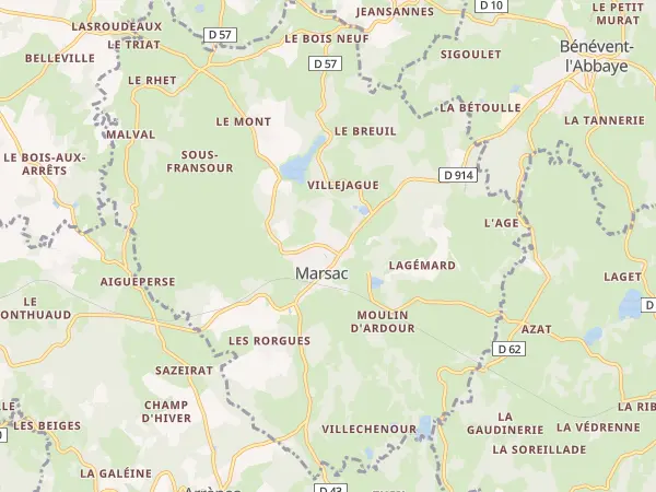 Plan de Marsac