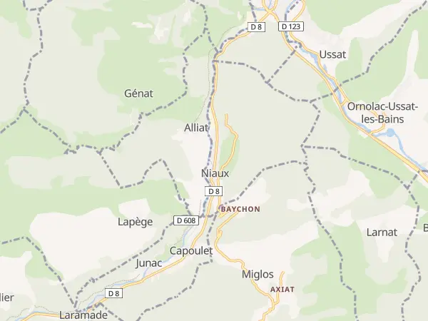 Plan de Niaux
