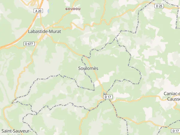 Plan de Soulomès