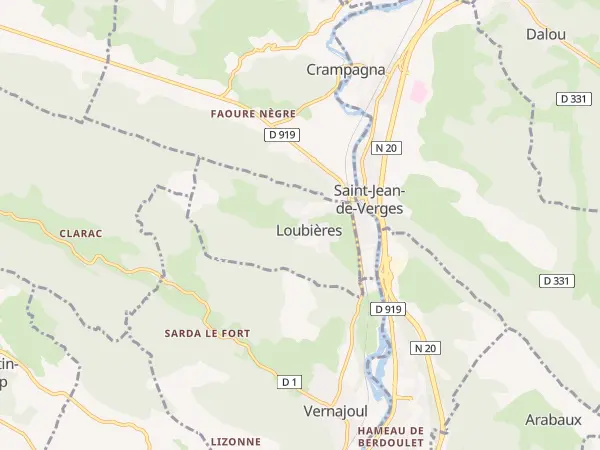 Plan de Loubières