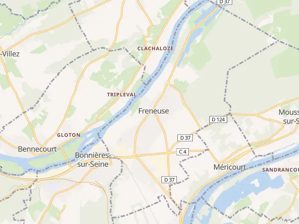 Plan de Freneuse
