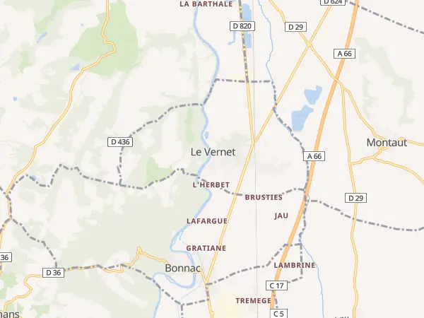 Plan du Vernet