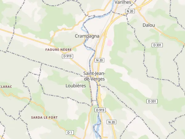 Plan de Saint-Jean-de-Verges
