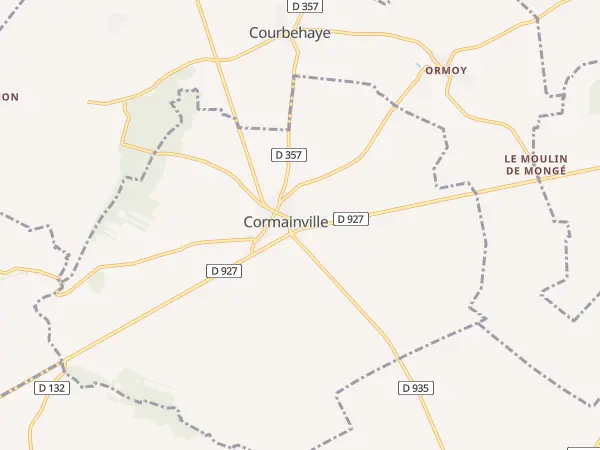 Plan de Cormainville