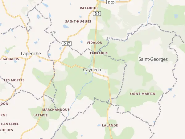 Plan de Cayriech