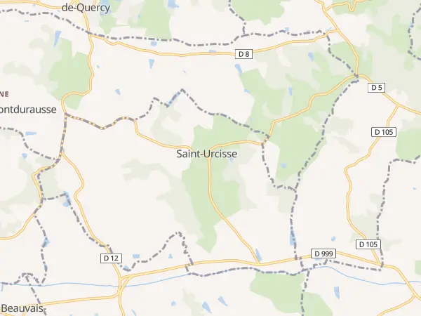 Plan de Saint-Urcisse