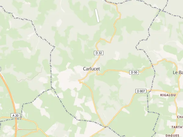 Plan de Carlucet