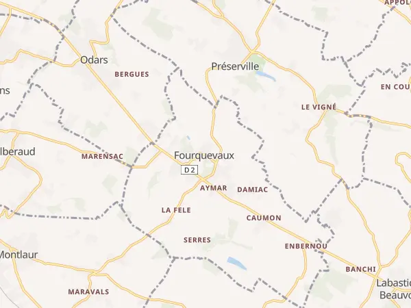 Plan de Fourquevaux