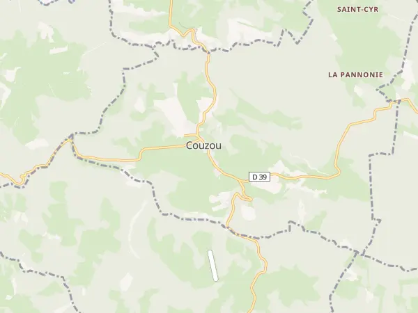 Plan de Couzou
