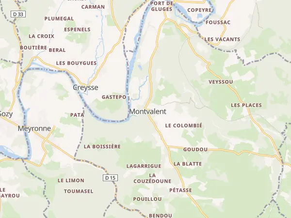 Plan de Montvalent