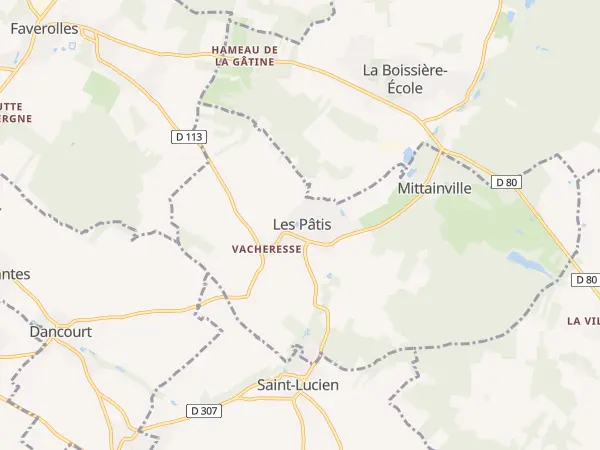 Plan de Mittainville
