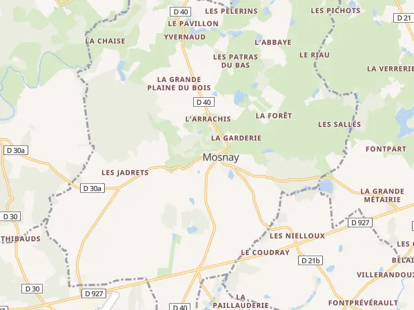 Plan de Mosnay