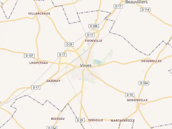 Plan des Villages Vovéens