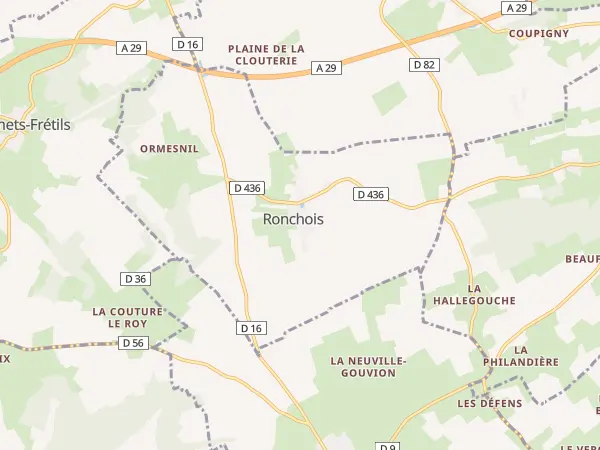 Plan de Ronchois