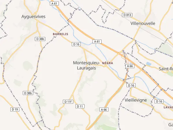 Plan de Montesquieu-Lauragais