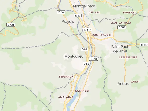Plan de Montoulieu