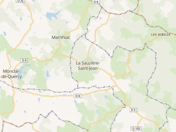 Plan de La Sauzière-Saint-Jean