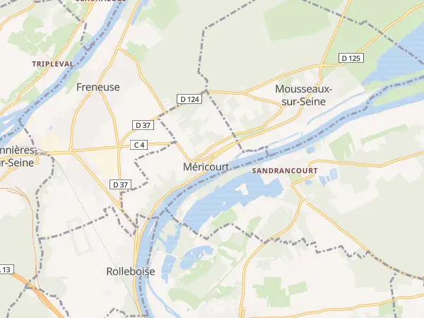 Plan de Méricourt