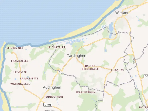 Plan de Tardinghen