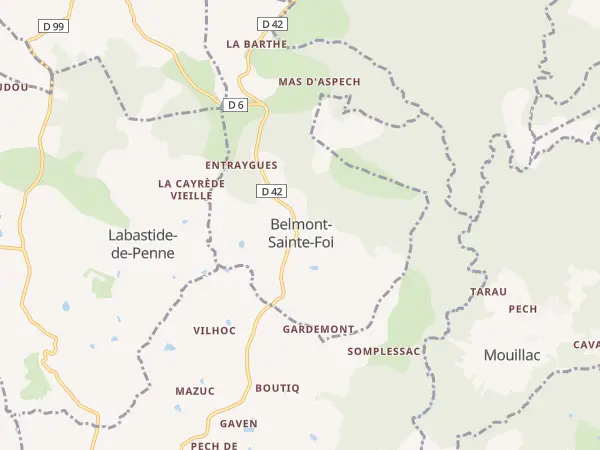 Plan de Belmont-Sainte-Foi