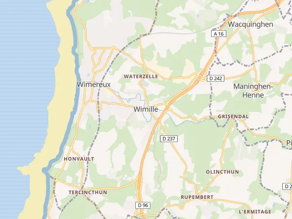 Plan de Wimille