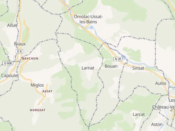 Plan de Larnat