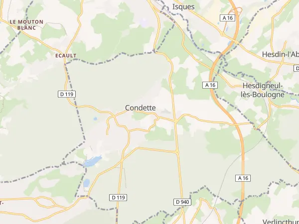 Plan de Condette