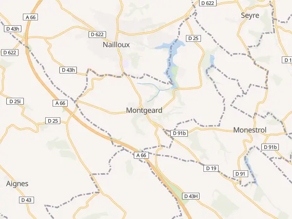 Plan de Montgeard