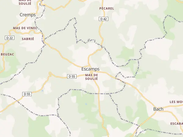 Plan de Escamps