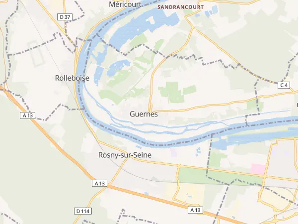 Plan de Guernes