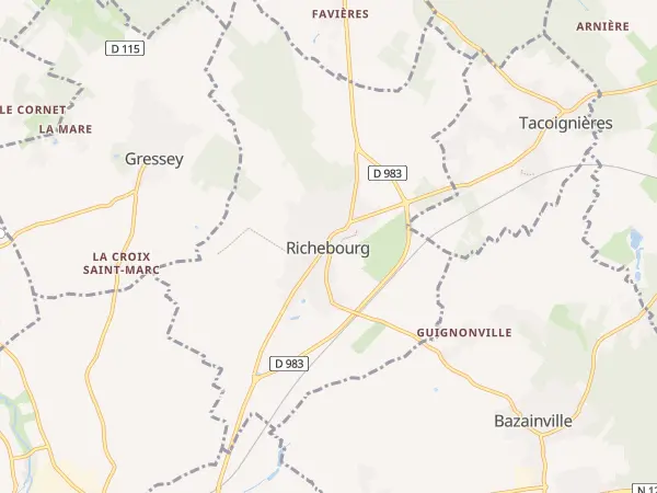 Plan de Richebourg