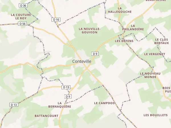 Plan de Conteville