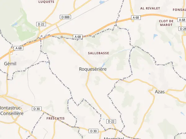Plan de Roquesérière