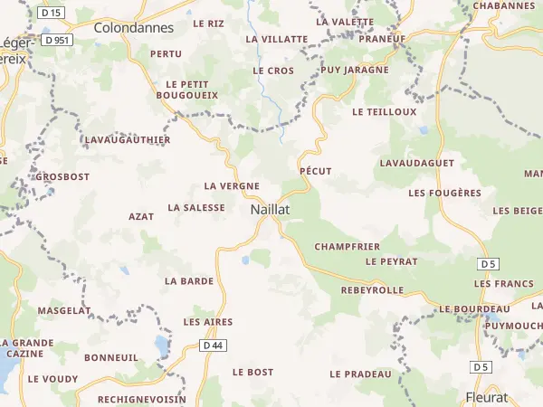 Plan de Naillat