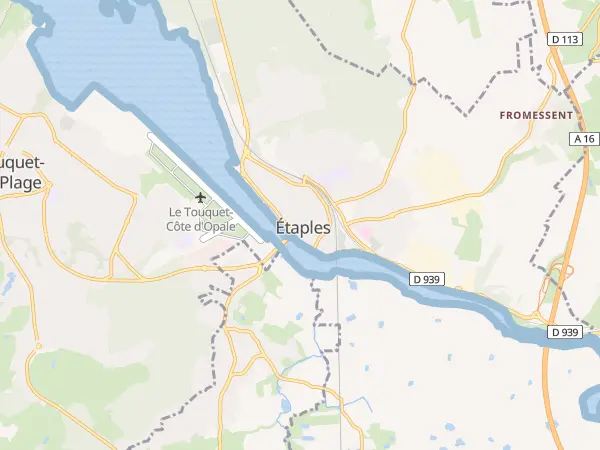 Plan de Étaples
