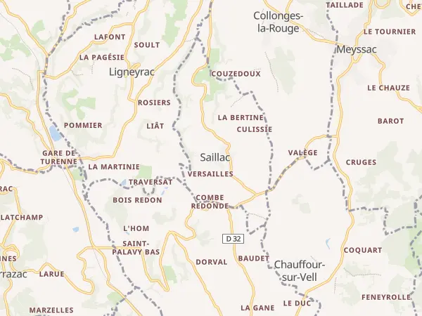Plan de Saillac