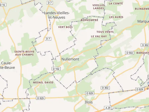 Plan de Nullemont