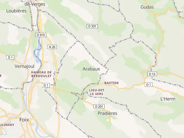Plan de Arabaux