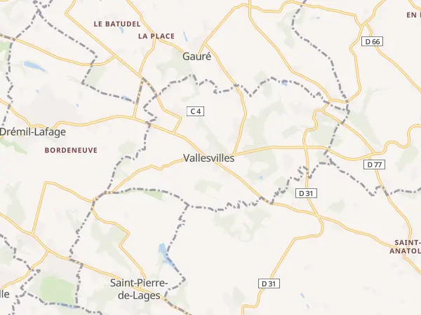 Plan de Vallesvilles