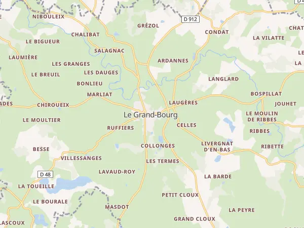 Plan du Grand-Bourg