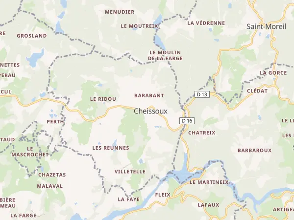 Plan de Cheissoux