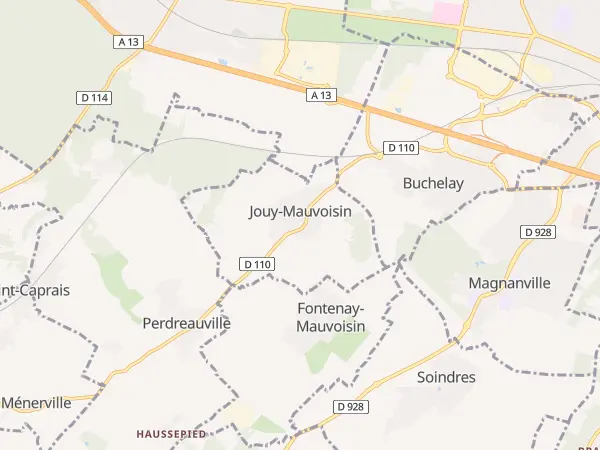 Plan de Jouy-Mauvoisin