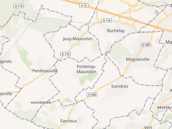 Plan de Fontenay-Mauvoisin