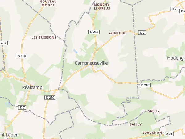 Plan de Campneuseville