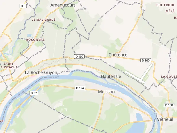 Plan de Haute-Isle