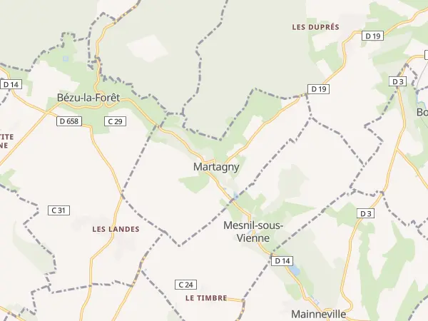 Plan de Martagny