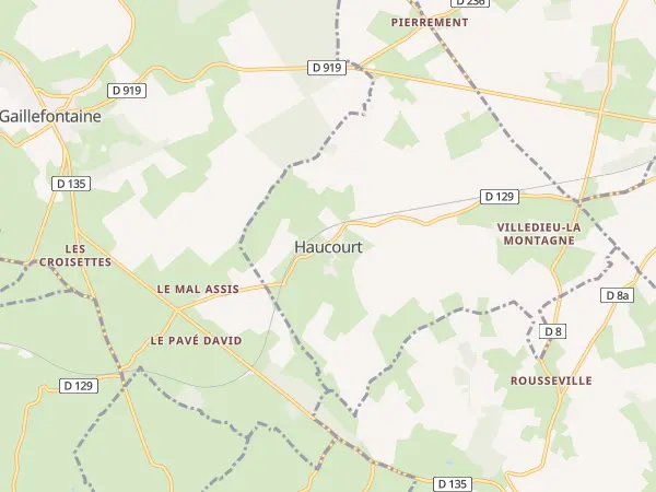 Plan de Haucourt