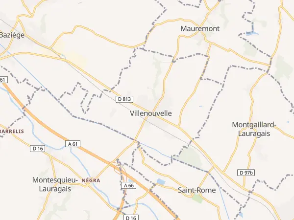 Plan de Villenouvelle