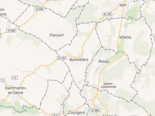 Plan de Boinvilliers