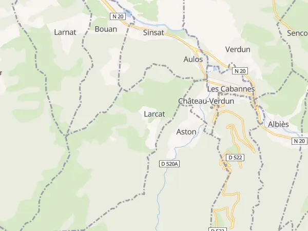 Plan de Larcat